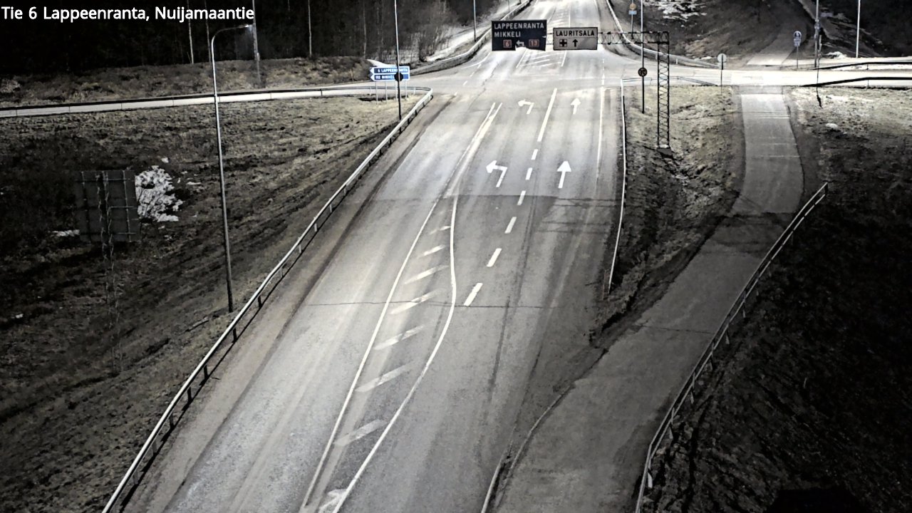 Kelikamerat Kuva Tie 6 Lappeenranta, Nuijamaantie, Lappeenranta, Etelä-Karjala