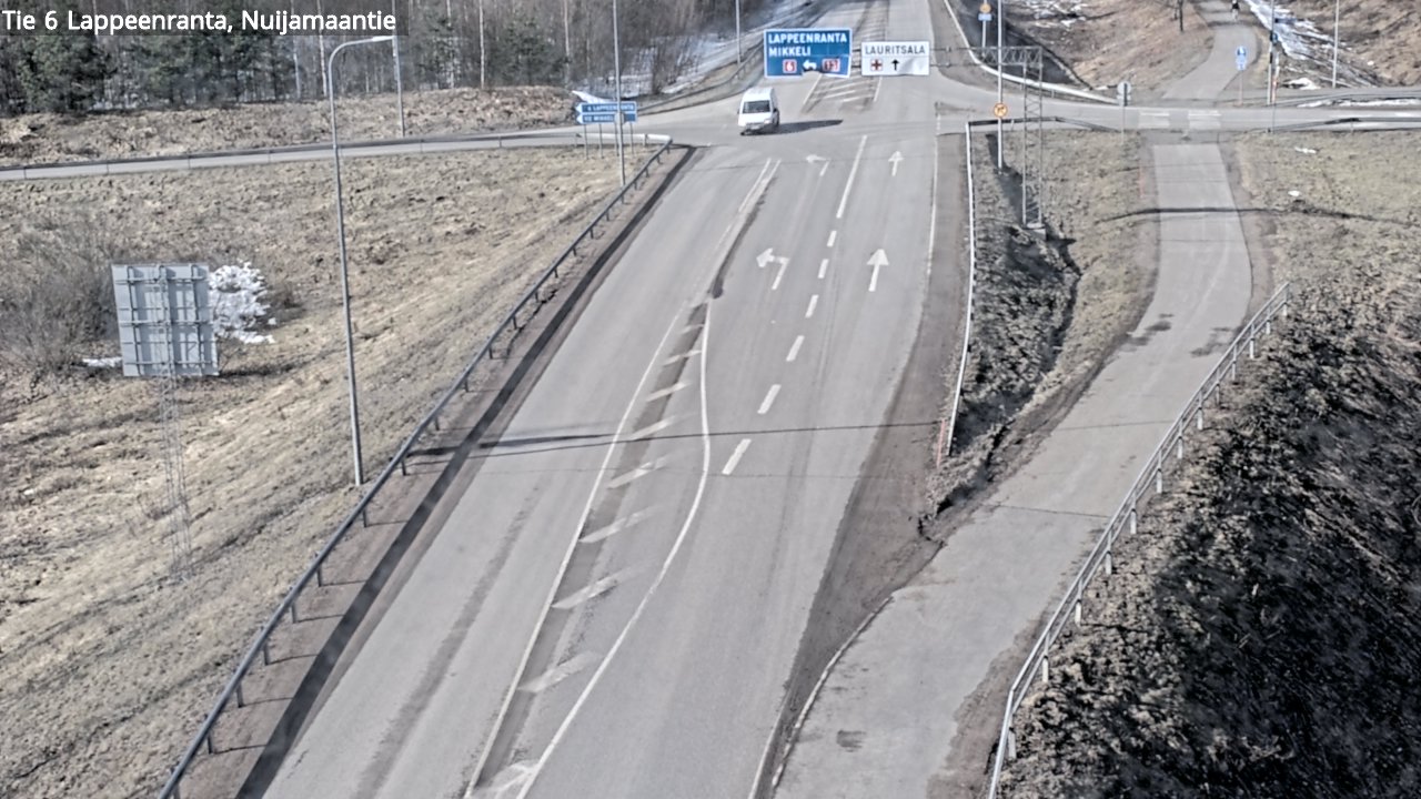 Kelikamerat Kuva Tie 6 Lappeenranta, Nuijamaantie, Lappeenranta, Etelä-Karjala