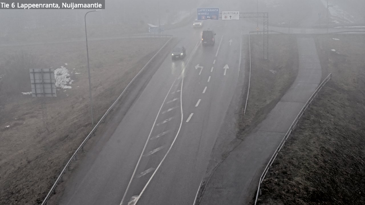 Kelikamerat Kuva Tie 6 Lappeenranta, Nuijamaantie, Lappeenranta, Etelä-Karjala