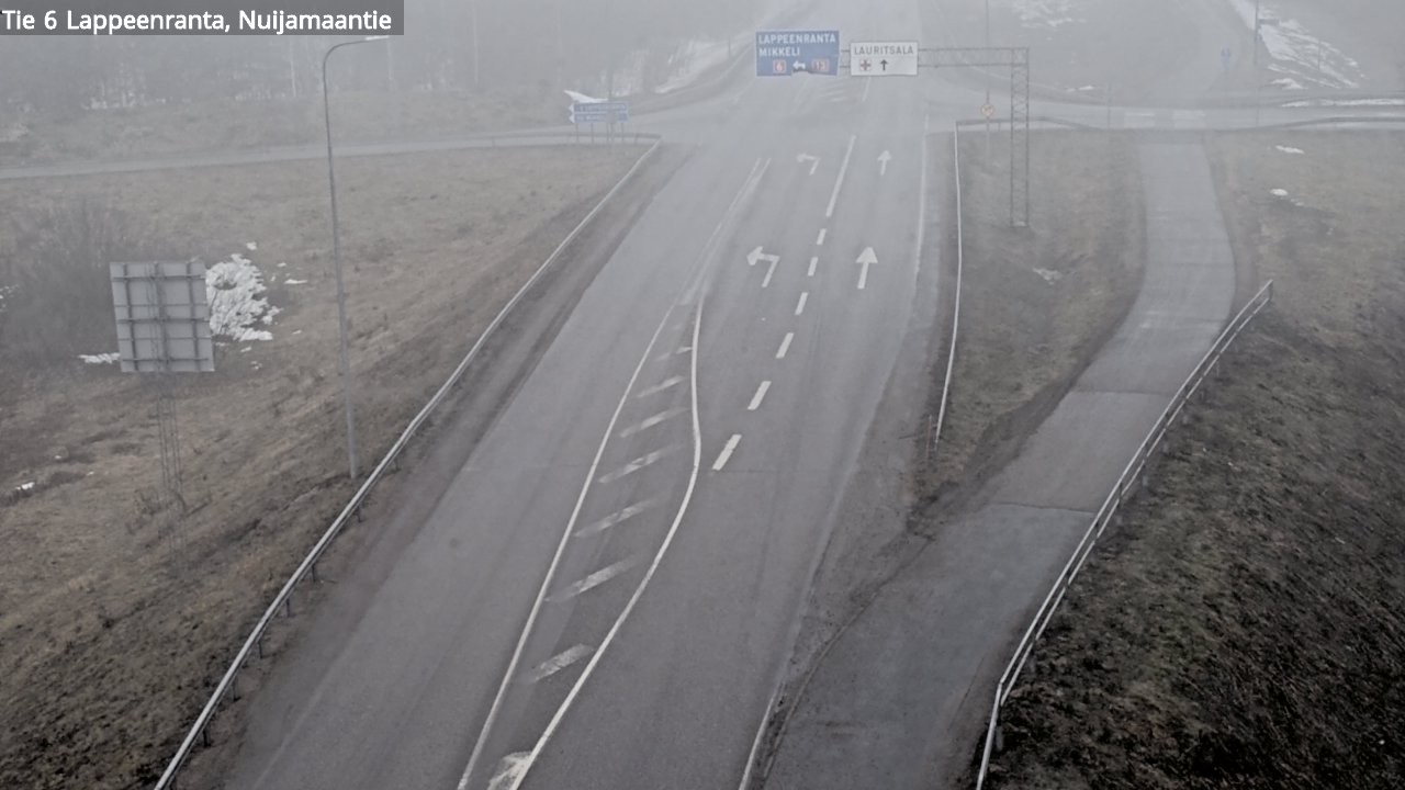 Kelikamerat Kuva Tie 6 Lappeenranta, Nuijamaantie, Lappeenranta, Etelä-Karjala