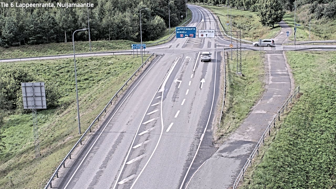 Kelikamerat Kuva Tie 6 Lappeenranta, Nuijamaantie, Lappeenranta, Etelä-Karjala