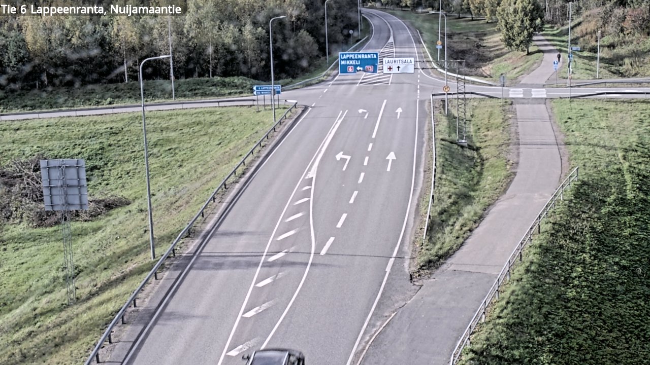 Kelikamerat Kuva Tie 6 Lappeenranta, Nuijamaantie, Lappeenranta, Etelä-Karjala