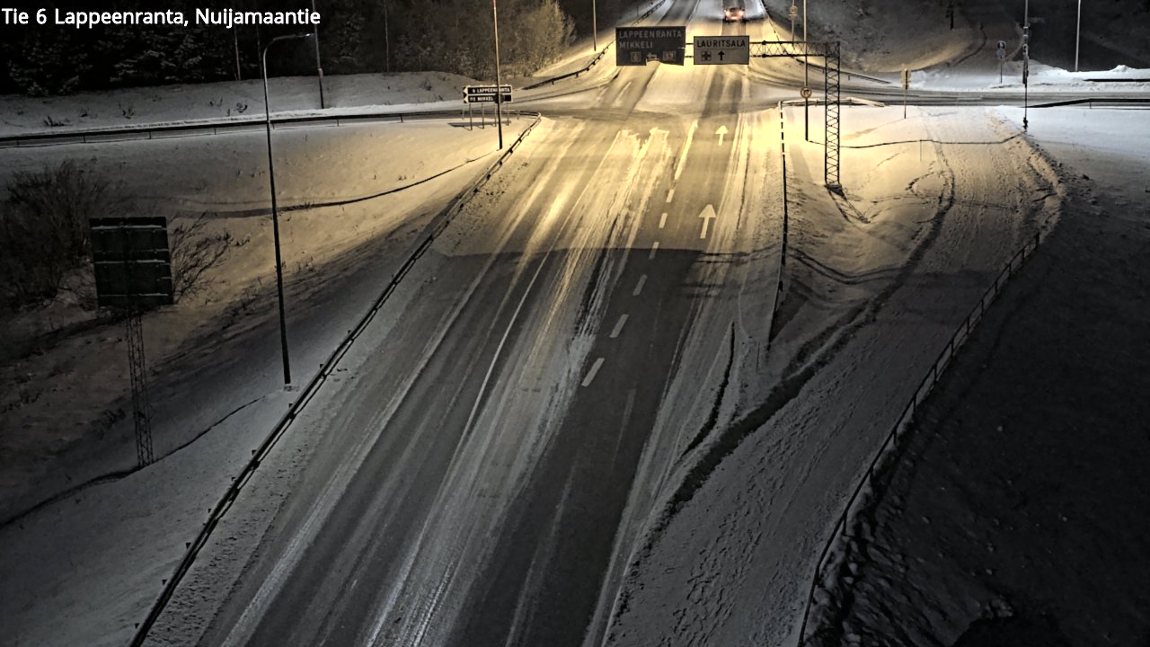 Kelikamerat Kuva Tie 6 Lappeenranta, Nuijamaantie, Lappeenranta, Etelä-Karjala