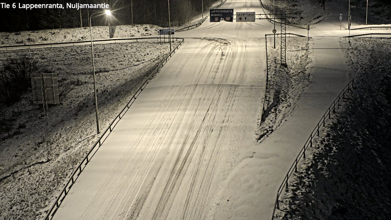 Kelikamerat Kuva Tie 6 Lappeenranta, Nuijamaantie, Lappeenranta, Etelä-Karjala