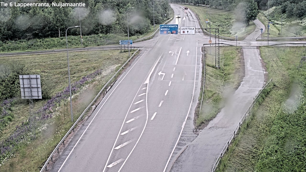 Kelikamerat Kuva Tie 6 Lappeenranta, Nuijamaantie, Lappeenranta, Etelä-Karjala