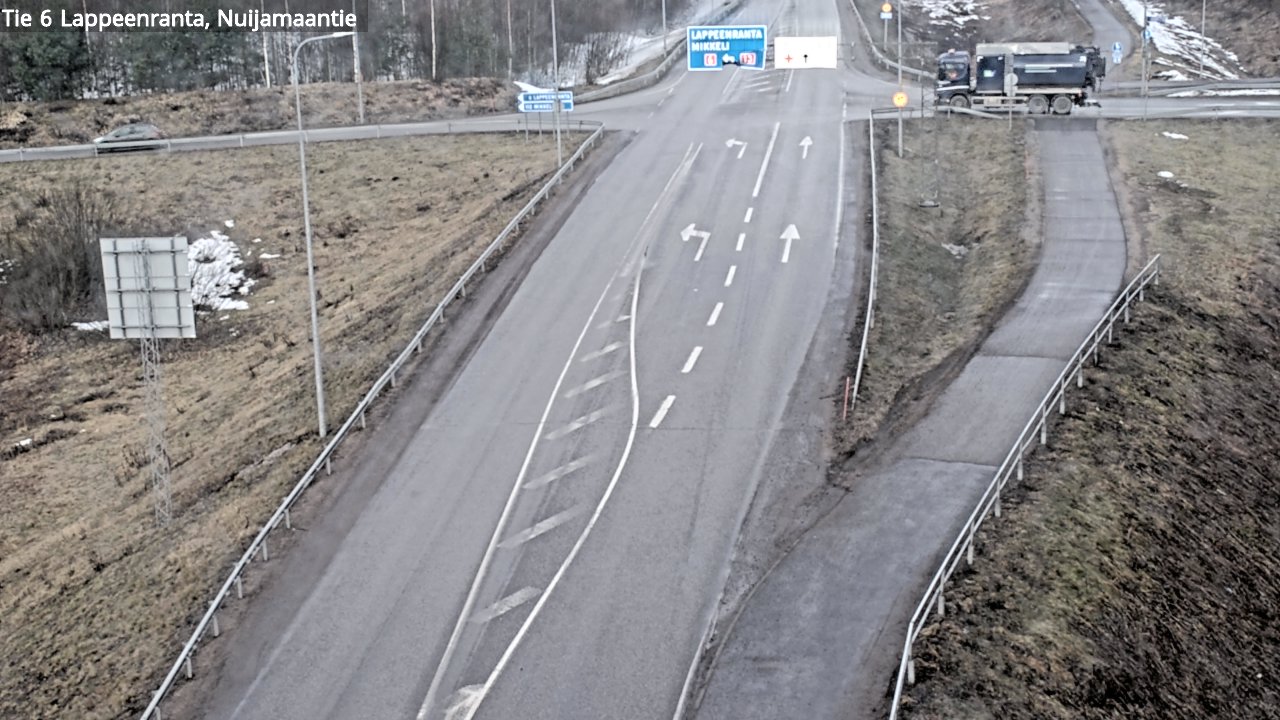 Kelikamerat Kuva Tie 6 Lappeenranta, Nuijamaantie, Lappeenranta, Etelä-Karjala