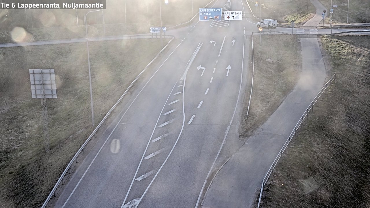 Kelikamerat Kuva Tie 6 Lappeenranta, Nuijamaantie, Lappeenranta, Etelä-Karjala