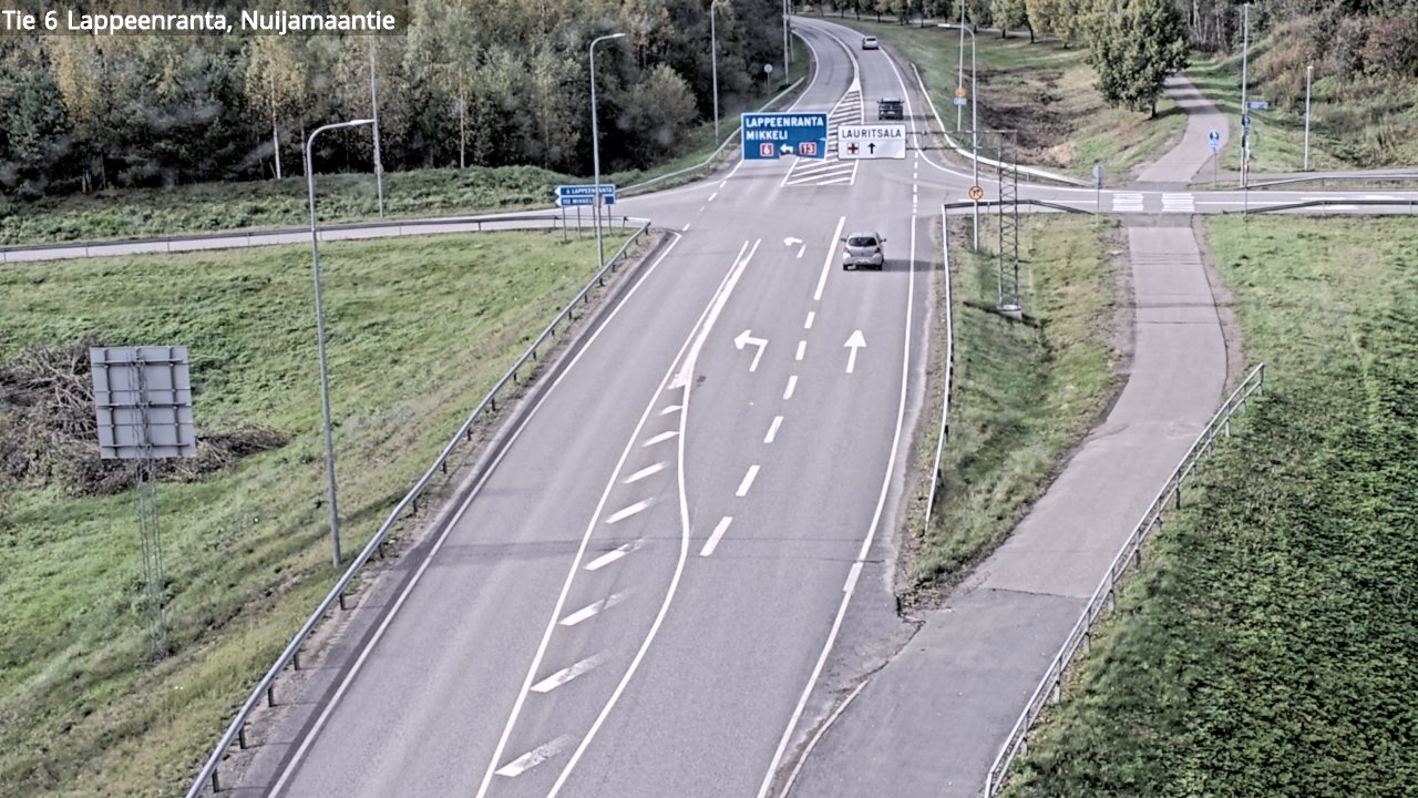 Kelikamerat Kuva Tie 6 Lappeenranta, Nuijamaantie, Lappeenranta, Etelä-Karjala