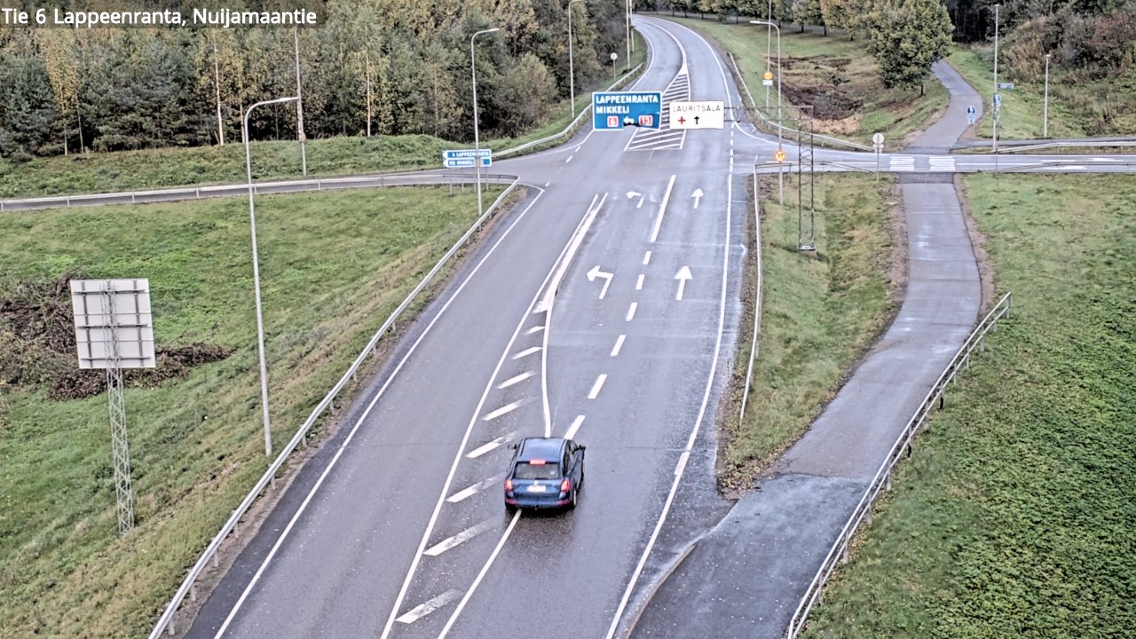 Kelikamerat Kuva Tie 6 Lappeenranta, Nuijamaantie, Lappeenranta, Etelä-Karjala