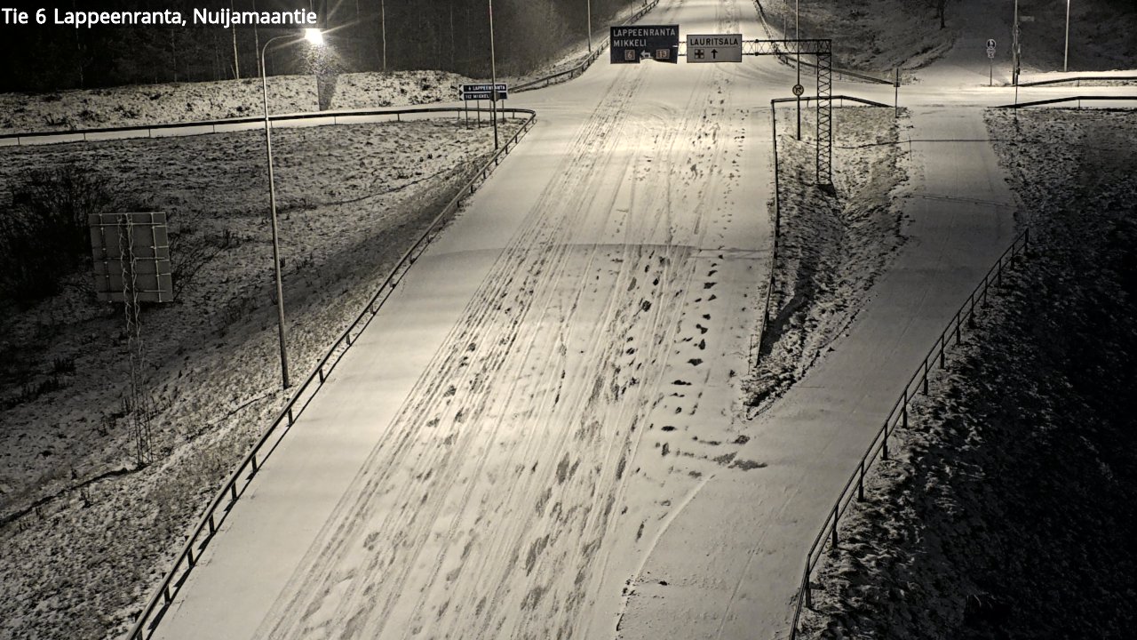 Kelikamerat Kuva Tie 6 Lappeenranta, Nuijamaantie, Lappeenranta, Etelä-Karjala