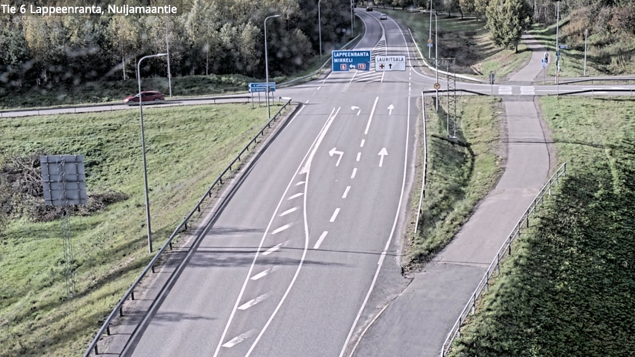 Kelikamerat Kuva Tie 6 Lappeenranta, Nuijamaantie, Lappeenranta, Etelä-Karjala