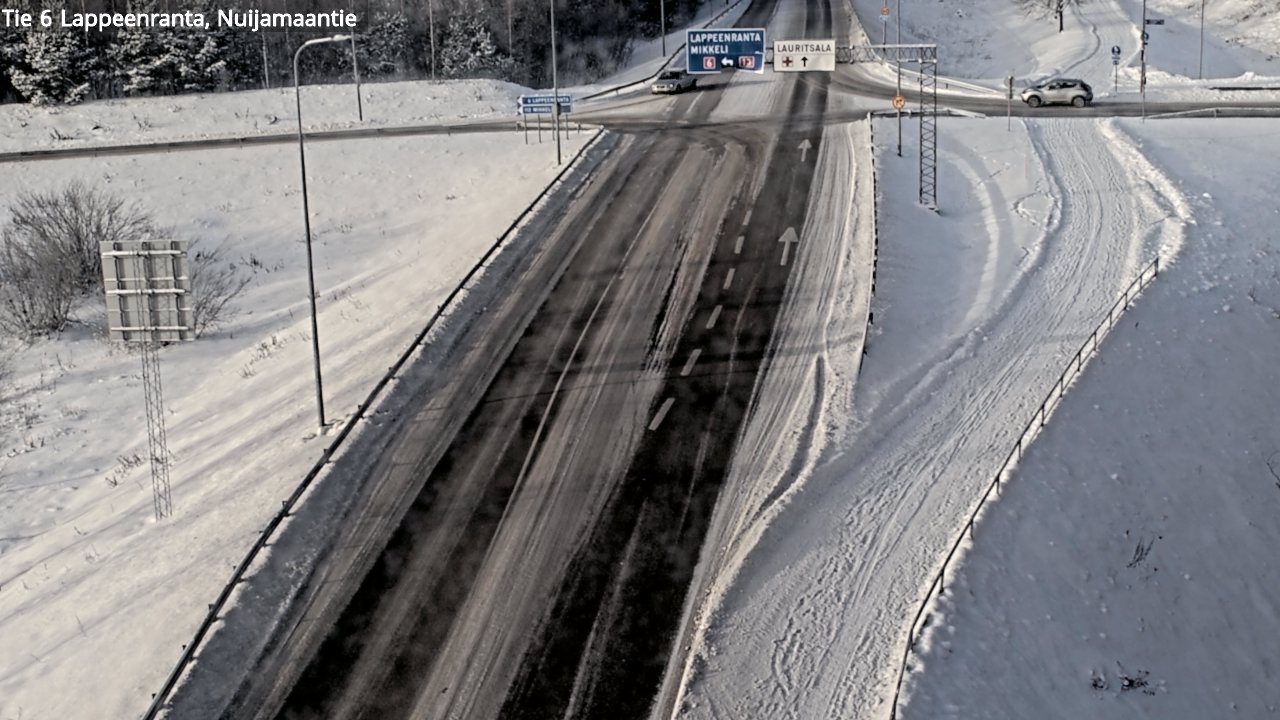 Kelikamerat Kuva Tie 6 Lappeenranta, Nuijamaantie, Lappeenranta, Etelä-Karjala