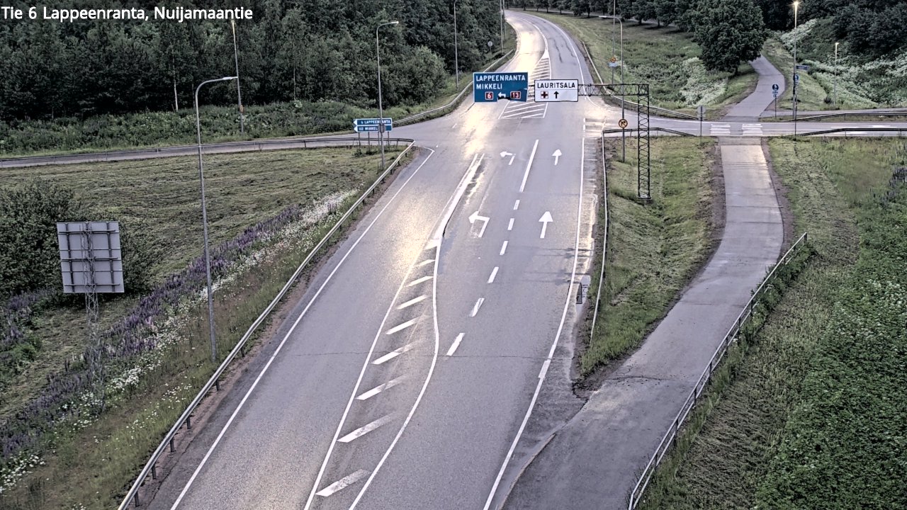 Kelikamerat Kuva Tie 6 Lappeenranta, Nuijamaantie, Lappeenranta, Etelä-Karjala