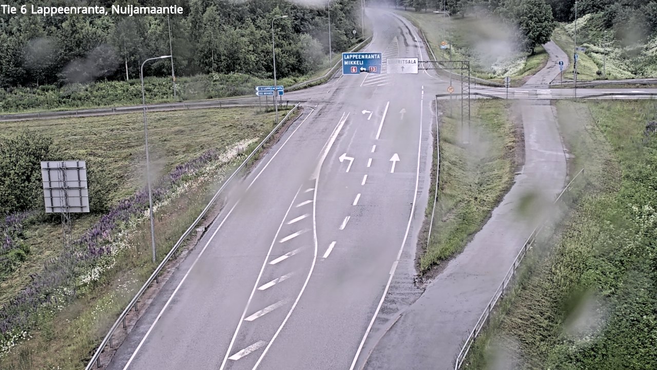 Kelikamerat Kuva Tie 6 Lappeenranta, Nuijamaantie, Lappeenranta, Etelä-Karjala