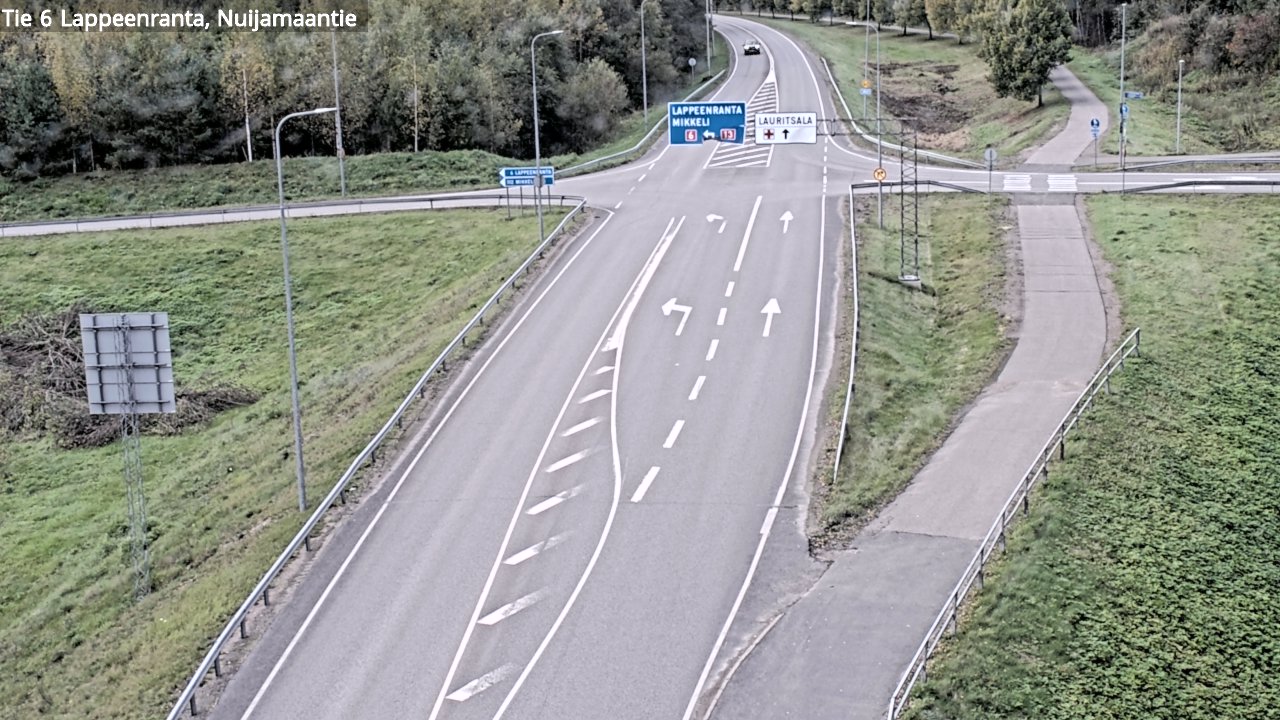 Kelikamerat Kuva Tie 6 Lappeenranta, Nuijamaantie, Lappeenranta, Etelä-Karjala