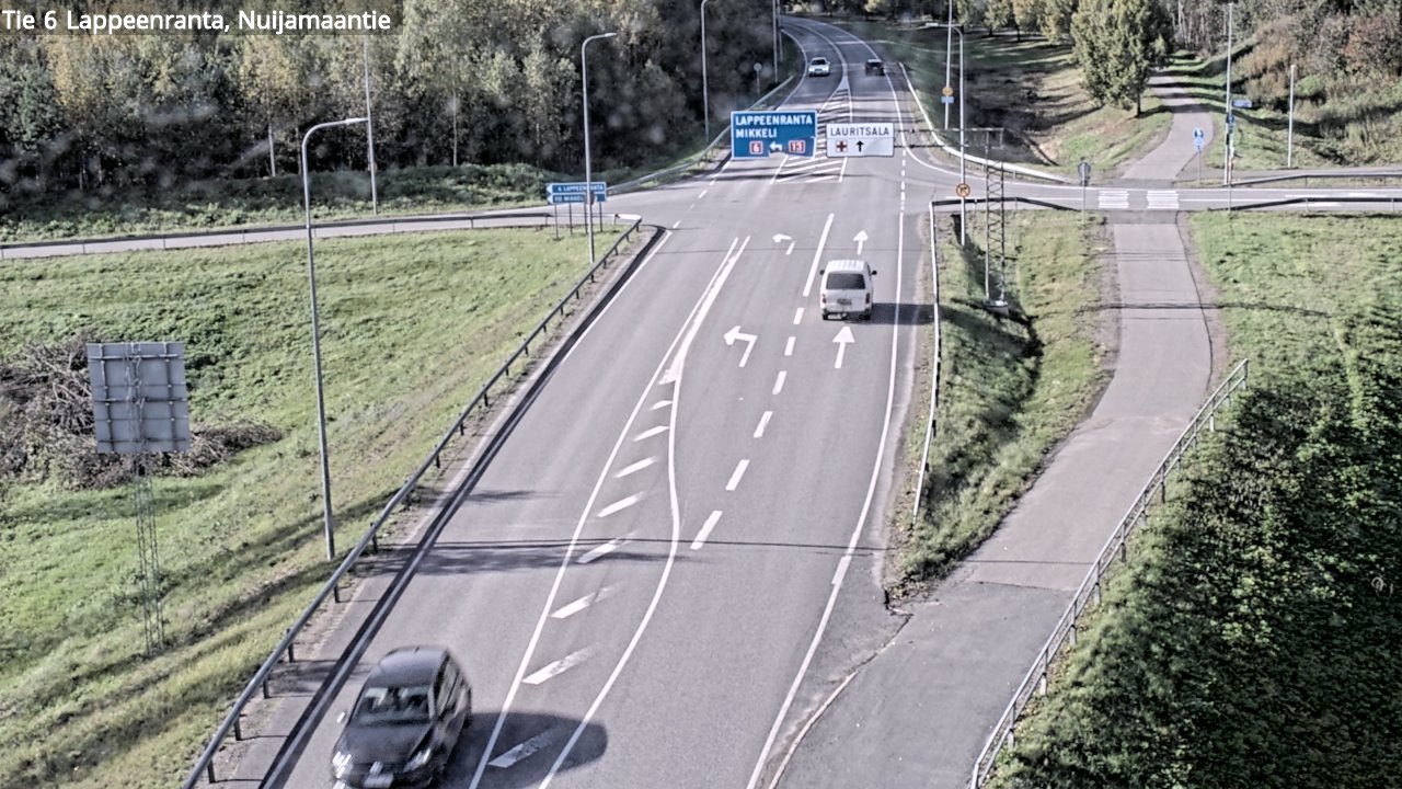 Kelikamerat Kuva Tie 6 Lappeenranta, Nuijamaantie, Lappeenranta, Etelä-Karjala