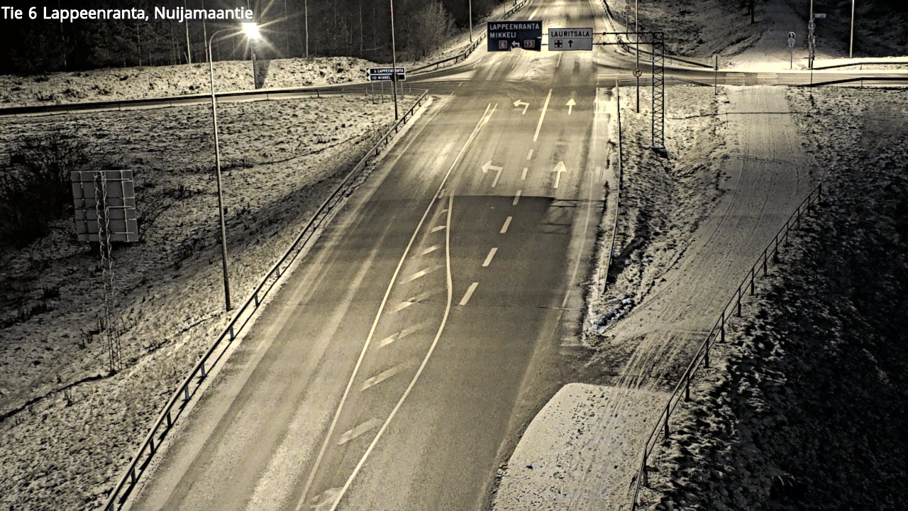 Kelikamerat Kuva Tie 6 Lappeenranta, Nuijamaantie, Lappeenranta, Etelä-Karjala