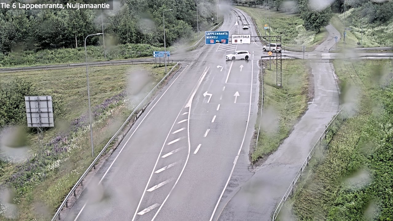 Kelikamerat Kuva Tie 6 Lappeenranta, Nuijamaantie, Lappeenranta, Etelä-Karjala