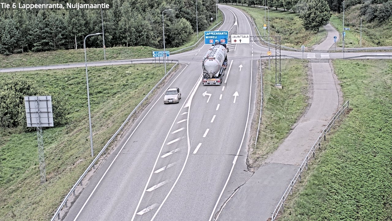 Kelikamerat Kuva Tie 6 Lappeenranta, Nuijamaantie, Lappeenranta, Etelä-Karjala