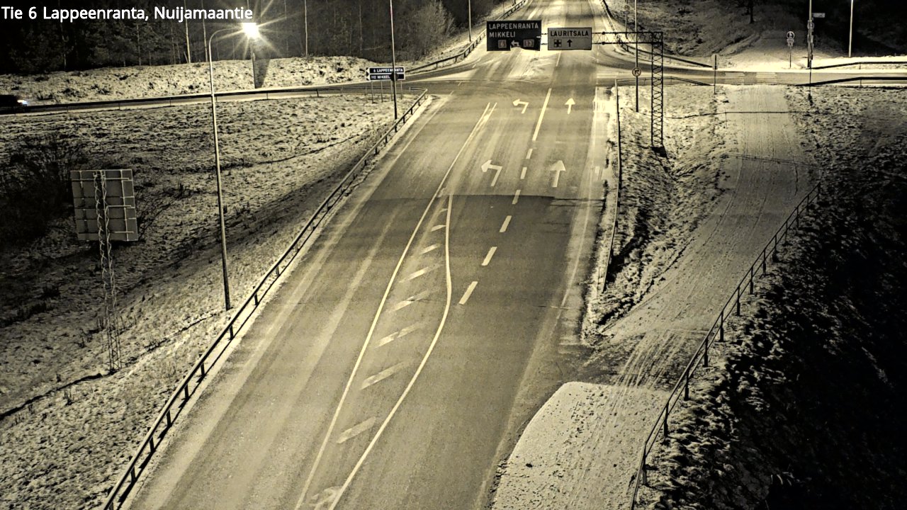 Kelikamerat Kuva Tie 6 Lappeenranta, Nuijamaantie, Lappeenranta, Etelä-Karjala