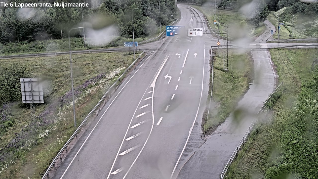 Kelikamerat Kuva Tie 6 Lappeenranta, Nuijamaantie, Lappeenranta, Etelä-Karjala