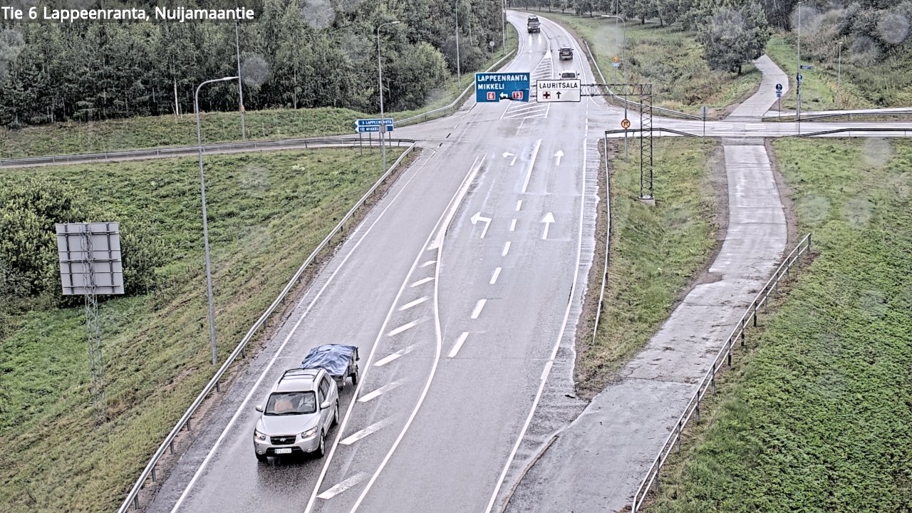 Kelikamerat Kuva Tie 6 Lappeenranta, Nuijamaantie, Lappeenranta, Etelä-Karjala