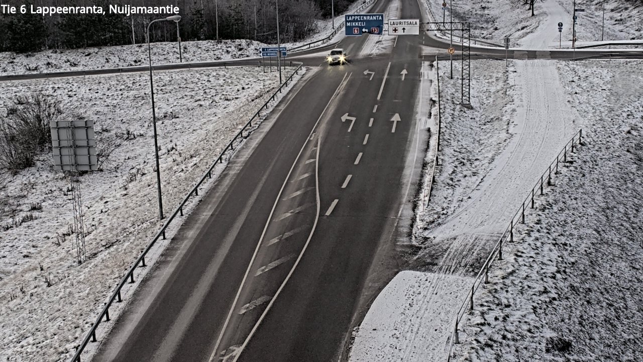 Kelikamerat Kuva Tie 6 Lappeenranta, Nuijamaantie, Lappeenranta, Etelä-Karjala