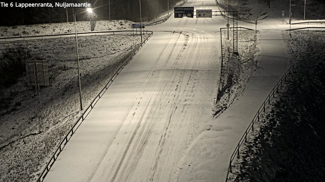 Kelikamerat Kuva Tie 6 Lappeenranta, Nuijamaantie, Lappeenranta, Etelä-Karjala