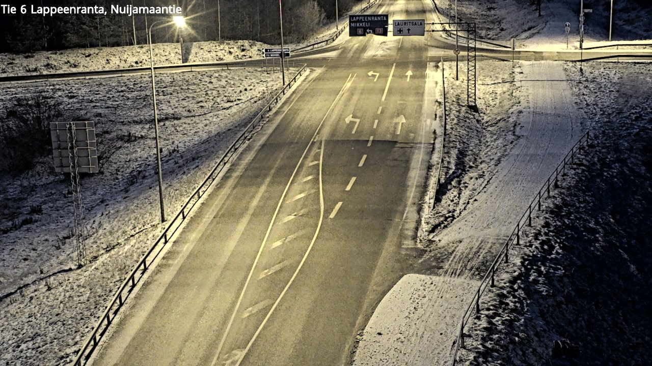 Kelikamerat Kuva Tie 6 Lappeenranta, Nuijamaantie, Lappeenranta, Etelä-Karjala