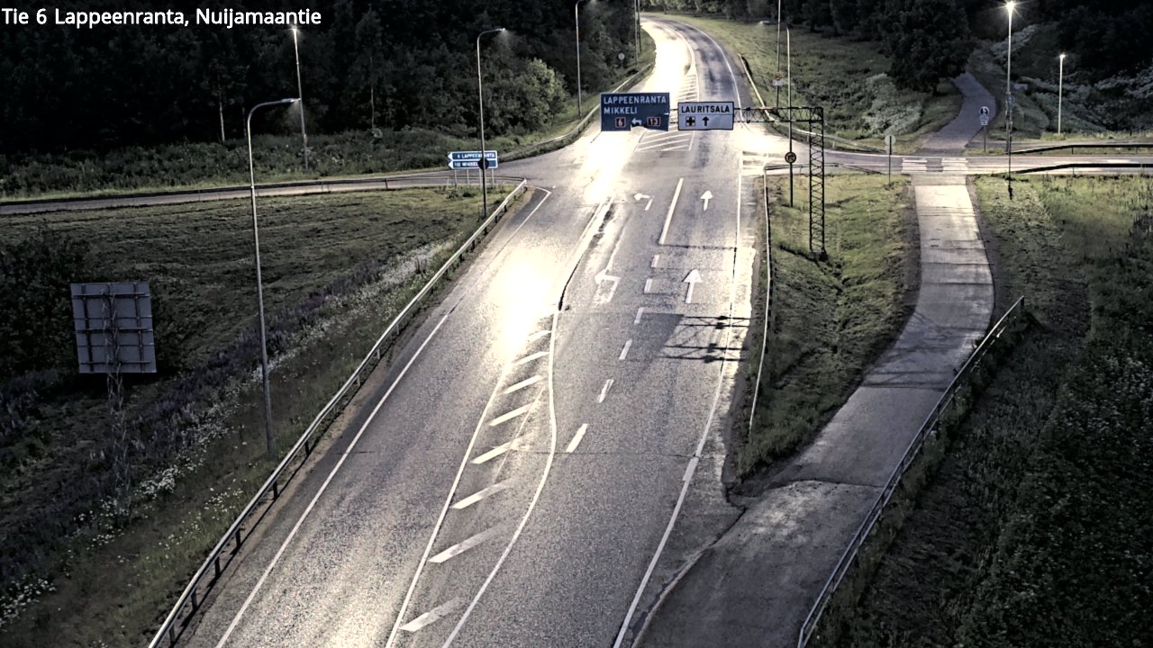 Kelikamerat Kuva Tie 6 Lappeenranta, Nuijamaantie, Lappeenranta, Etelä-Karjala