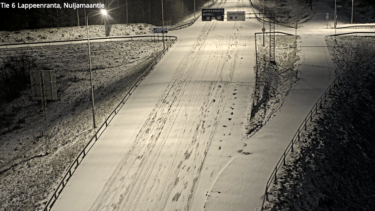 Kelikamerat Kuva Tie 6 Lappeenranta, Nuijamaantie, Lappeenranta, Etelä-Karjala