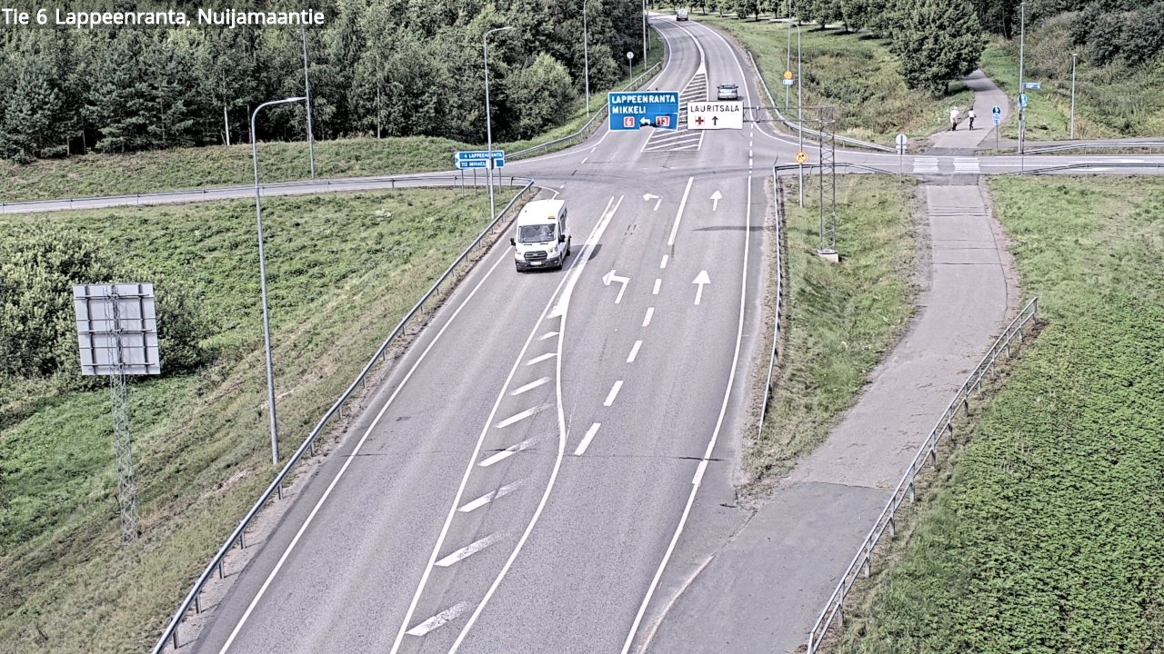 Kelikamerat Kuva Tie 6 Lappeenranta, Nuijamaantie, Lappeenranta, Etelä-Karjala