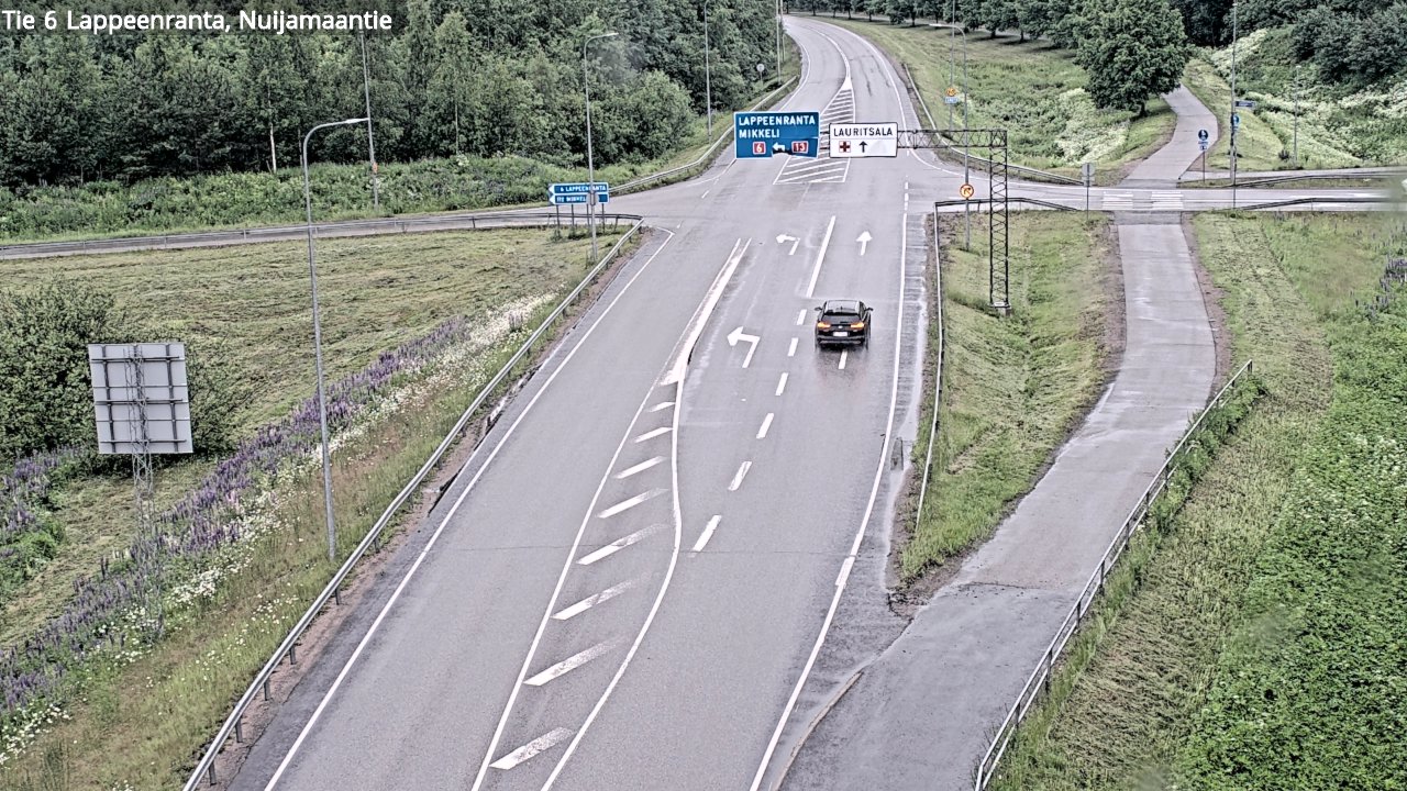 Kelikamerat Kuva Tie 6 Lappeenranta, Nuijamaantie, Lappeenranta, Etelä-Karjala