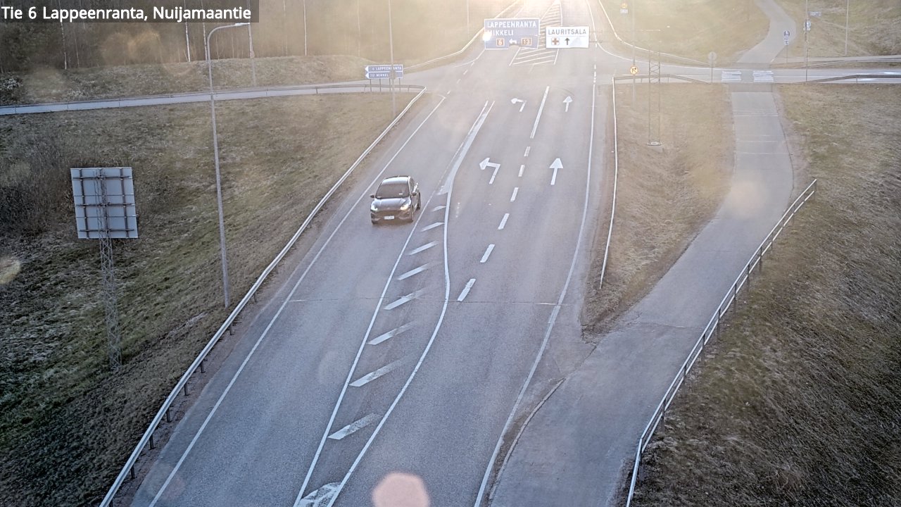Kelikamerat Kuva Tie 6 Lappeenranta, Nuijamaantie, Lappeenranta, Etelä-Karjala