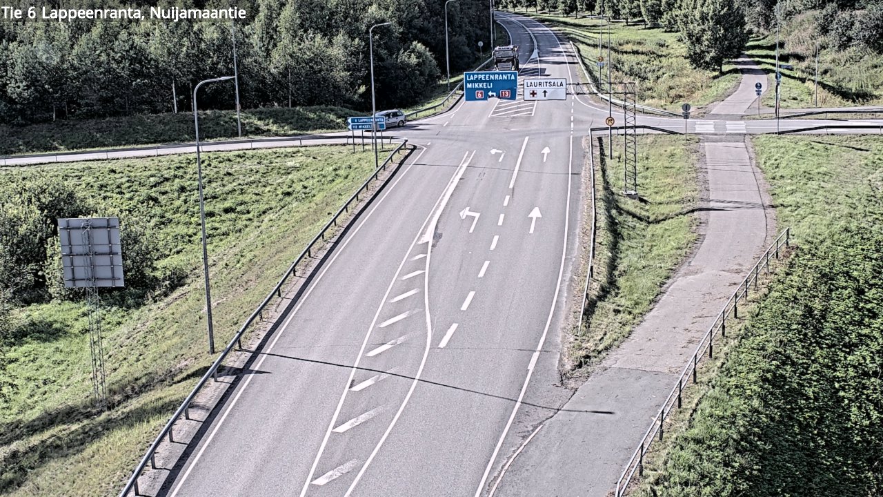 Kelikamerat Kuva Tie 6 Lappeenranta, Nuijamaantie, Lappeenranta, Etelä-Karjala