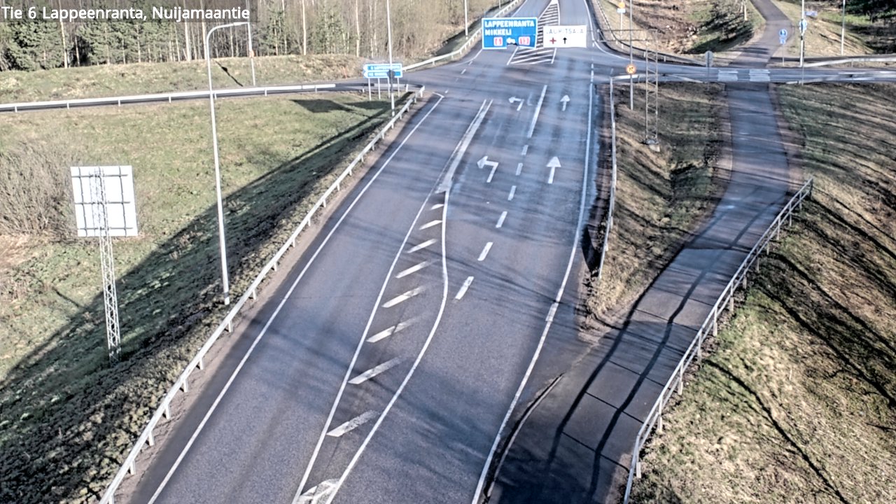 Kelikamerat Kuva Tie 6 Lappeenranta, Nuijamaantie, Lappeenranta, Etelä-Karjala