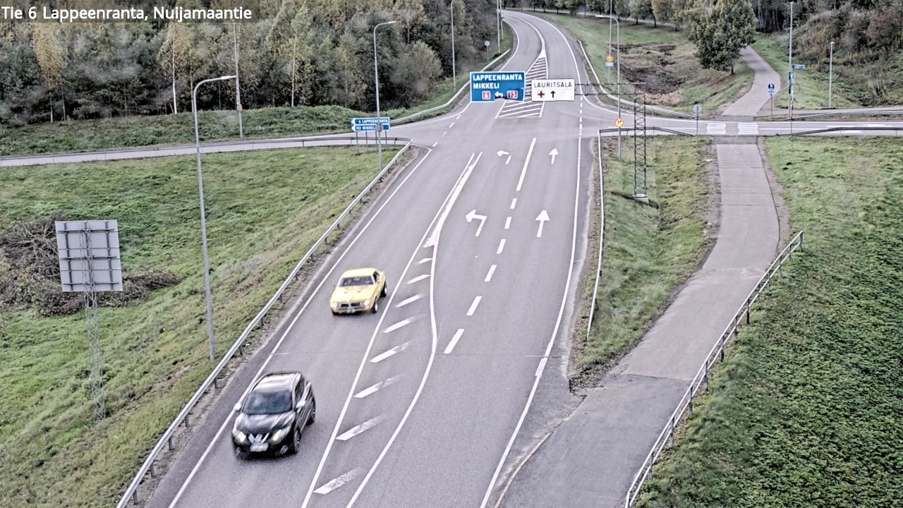 Kelikamerat Kuva Tie 6 Lappeenranta, Nuijamaantie, Lappeenranta, Etelä-Karjala