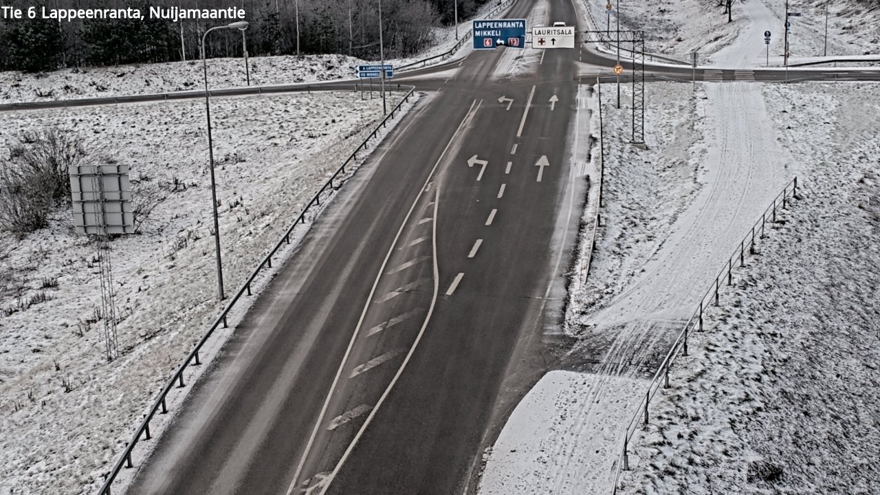 Kelikamerat Kuva Tie 6 Lappeenranta, Nuijamaantie, Lappeenranta, Etelä-Karjala