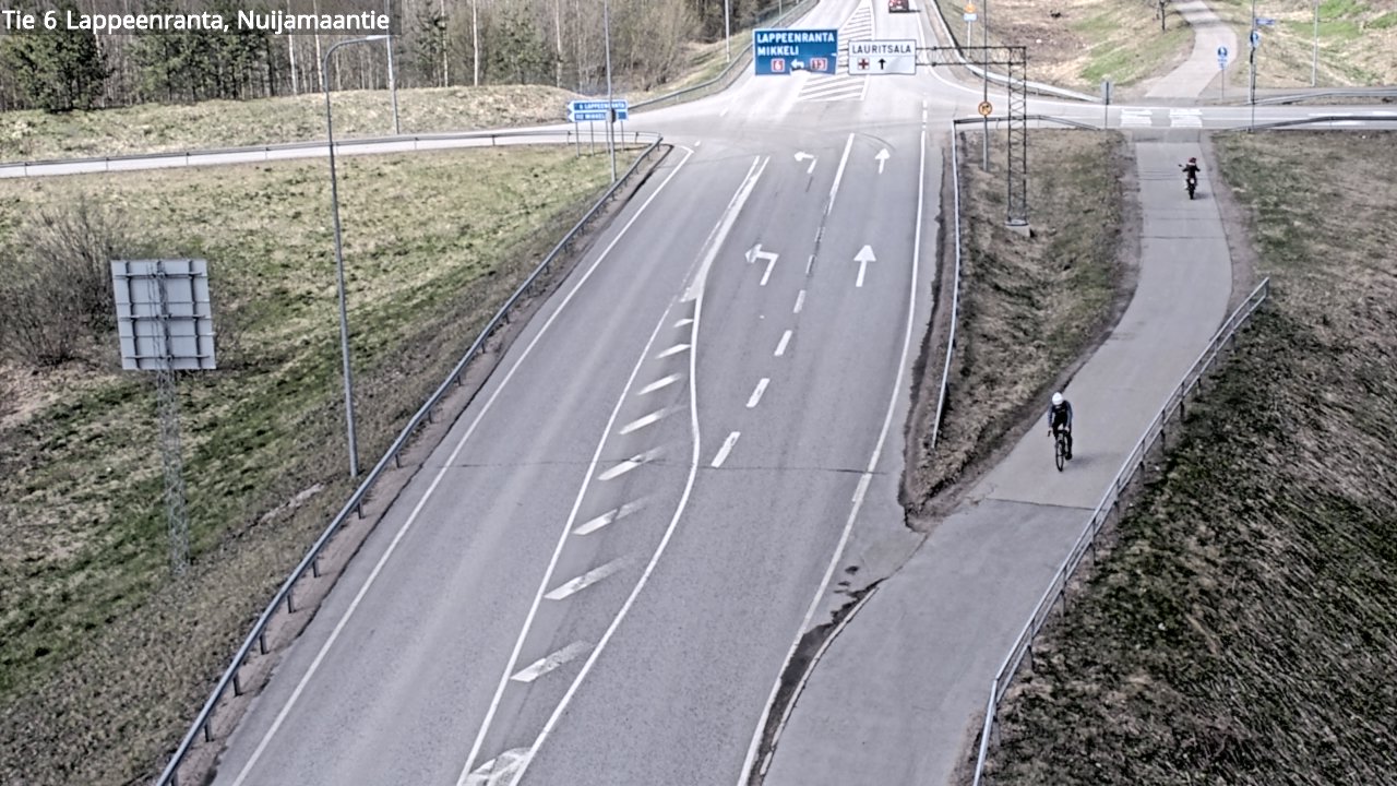 Kelikamerat Kuva Tie 6 Lappeenranta, Nuijamaantie, Lappeenranta, Etelä-Karjala