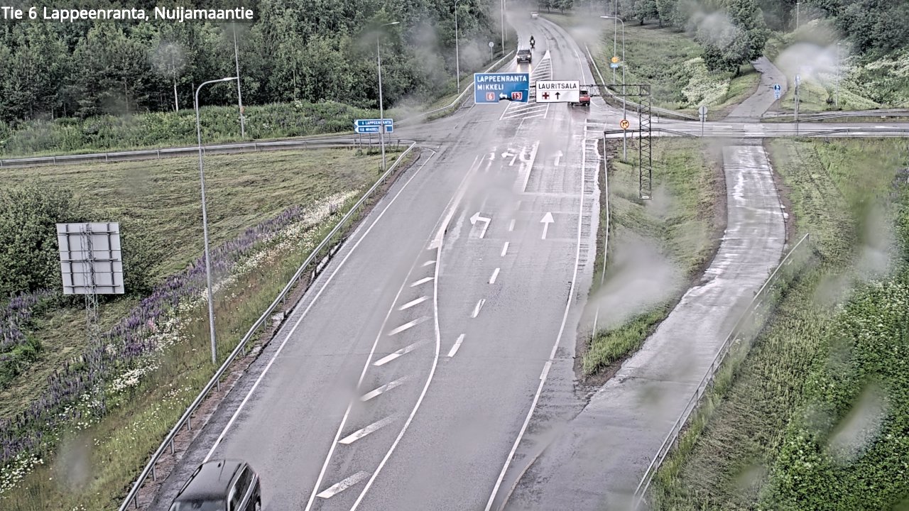 Kelikamerat Kuva Tie 6 Lappeenranta, Nuijamaantie, Lappeenranta, Etelä-Karjala