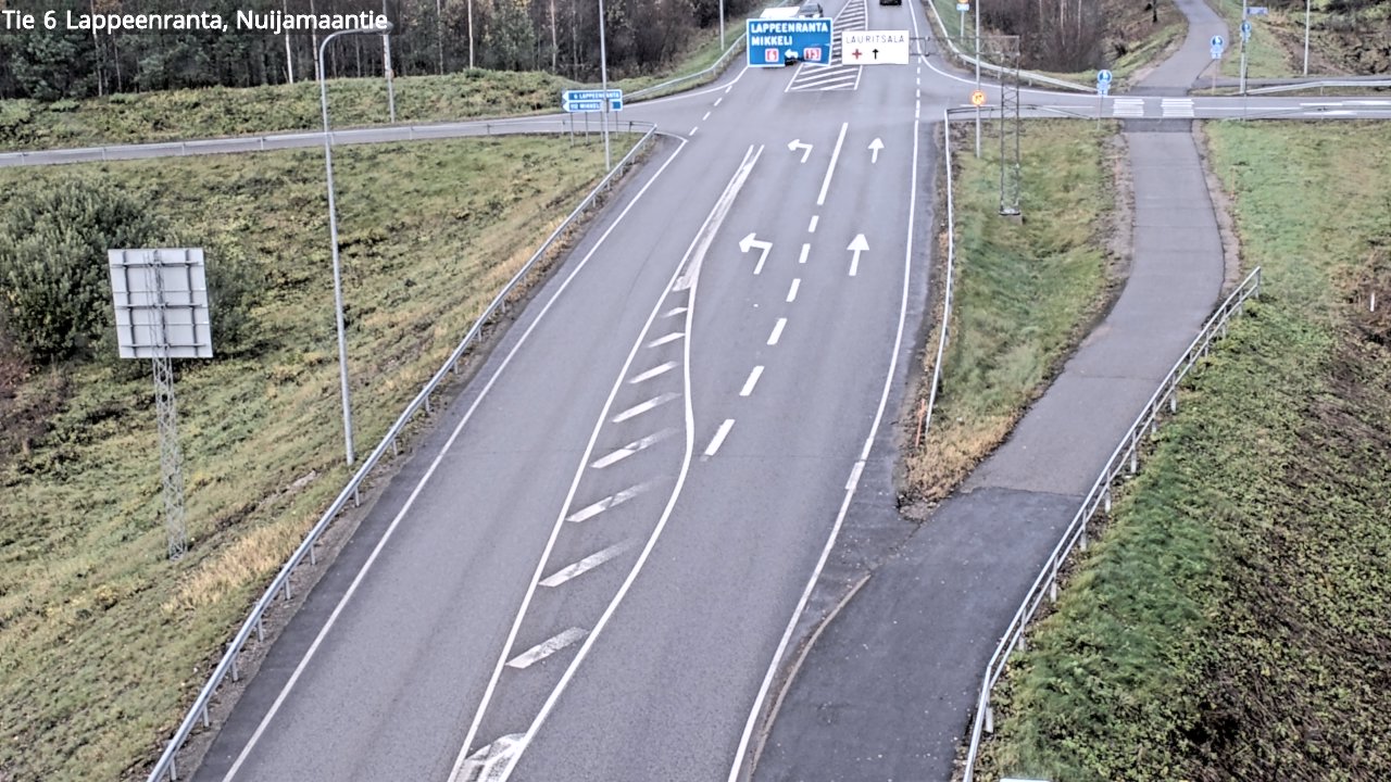 Kelikamerat Kuva Tie 6 Lappeenranta, Nuijamaantie, Lappeenranta, Etelä-Karjala