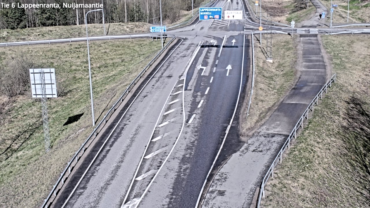 Kelikamerat Kuva Tie 6 Lappeenranta, Nuijamaantie, Lappeenranta, Etelä-Karjala