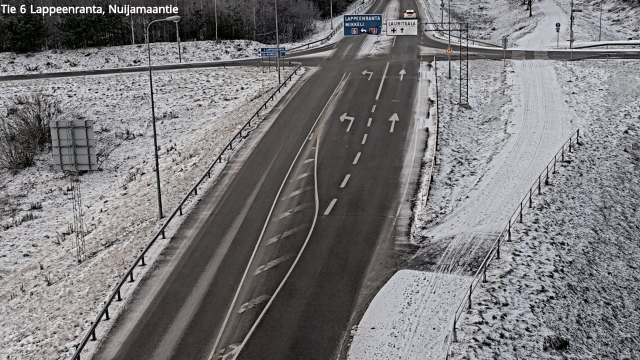 Kelikamerat Kuva Tie 6 Lappeenranta, Nuijamaantie, Lappeenranta, Etelä-Karjala