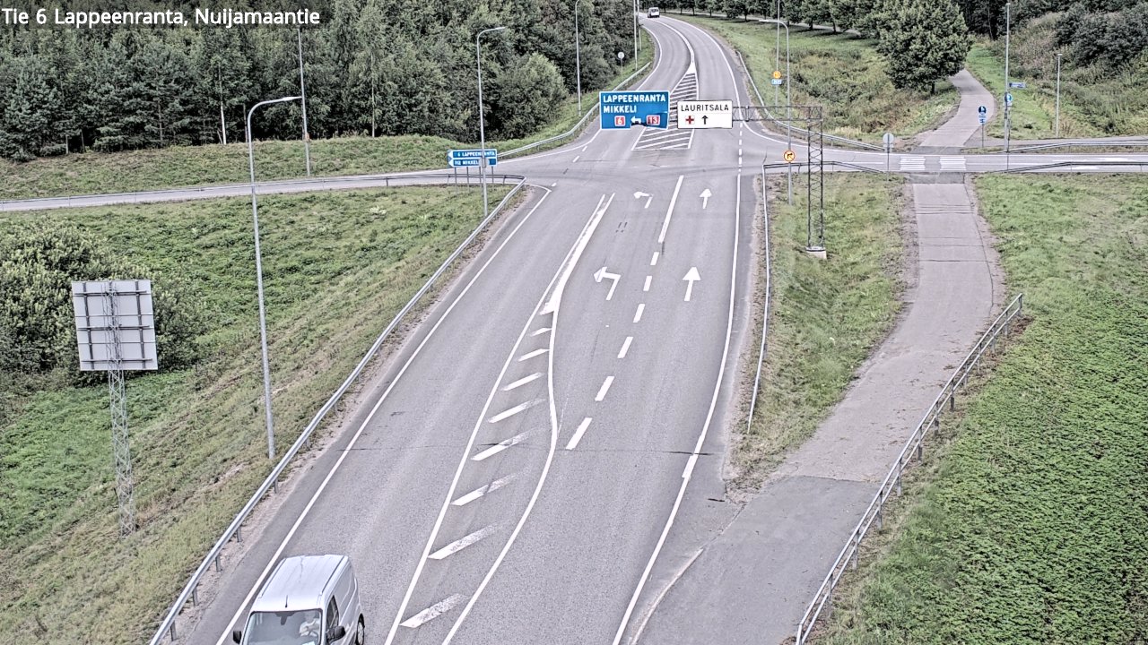 Kelikamerat Kuva Tie 6 Lappeenranta, Nuijamaantie, Lappeenranta, Etelä-Karjala