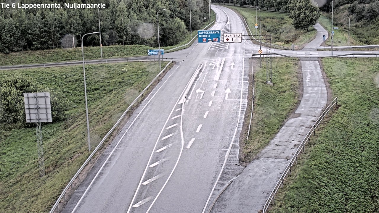Kelikamerat Kuva Tie 6 Lappeenranta, Nuijamaantie, Lappeenranta, Etelä-Karjala