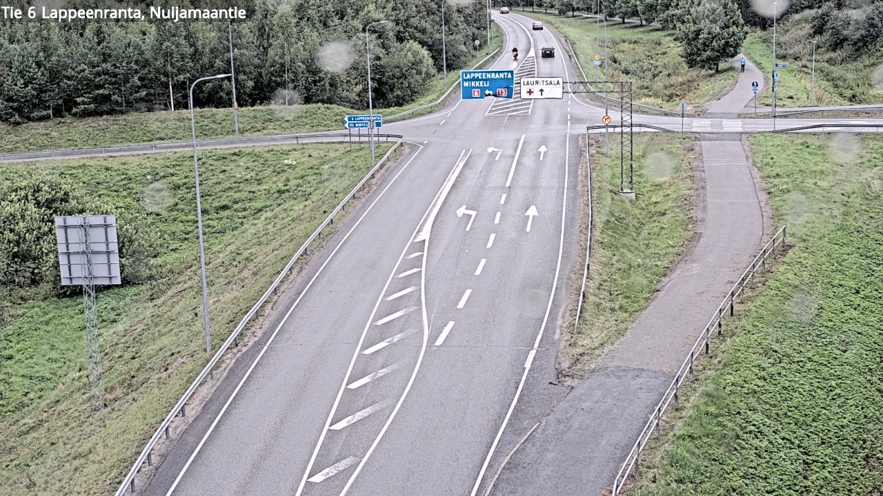 Kelikamerat Kuva Tie 6 Lappeenranta, Nuijamaantie, Lappeenranta, Etelä-Karjala