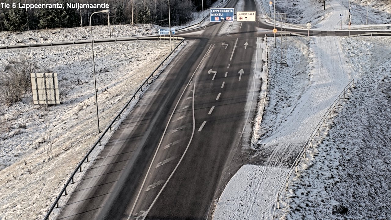 Kelikamerat Kuva Tie 6 Lappeenranta, Nuijamaantie, Lappeenranta, Etelä-Karjala