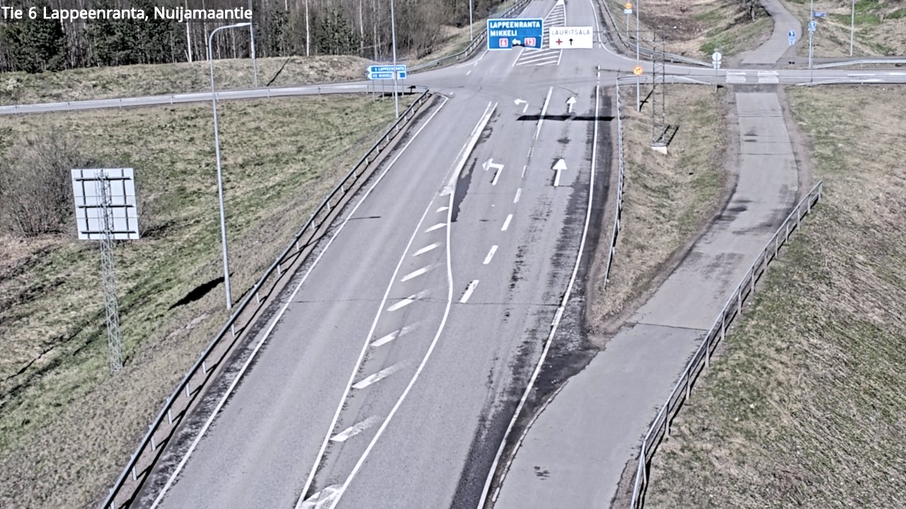 Kelikamerat Kuva Tie 6 Lappeenranta, Nuijamaantie, Lappeenranta, Etelä-Karjala