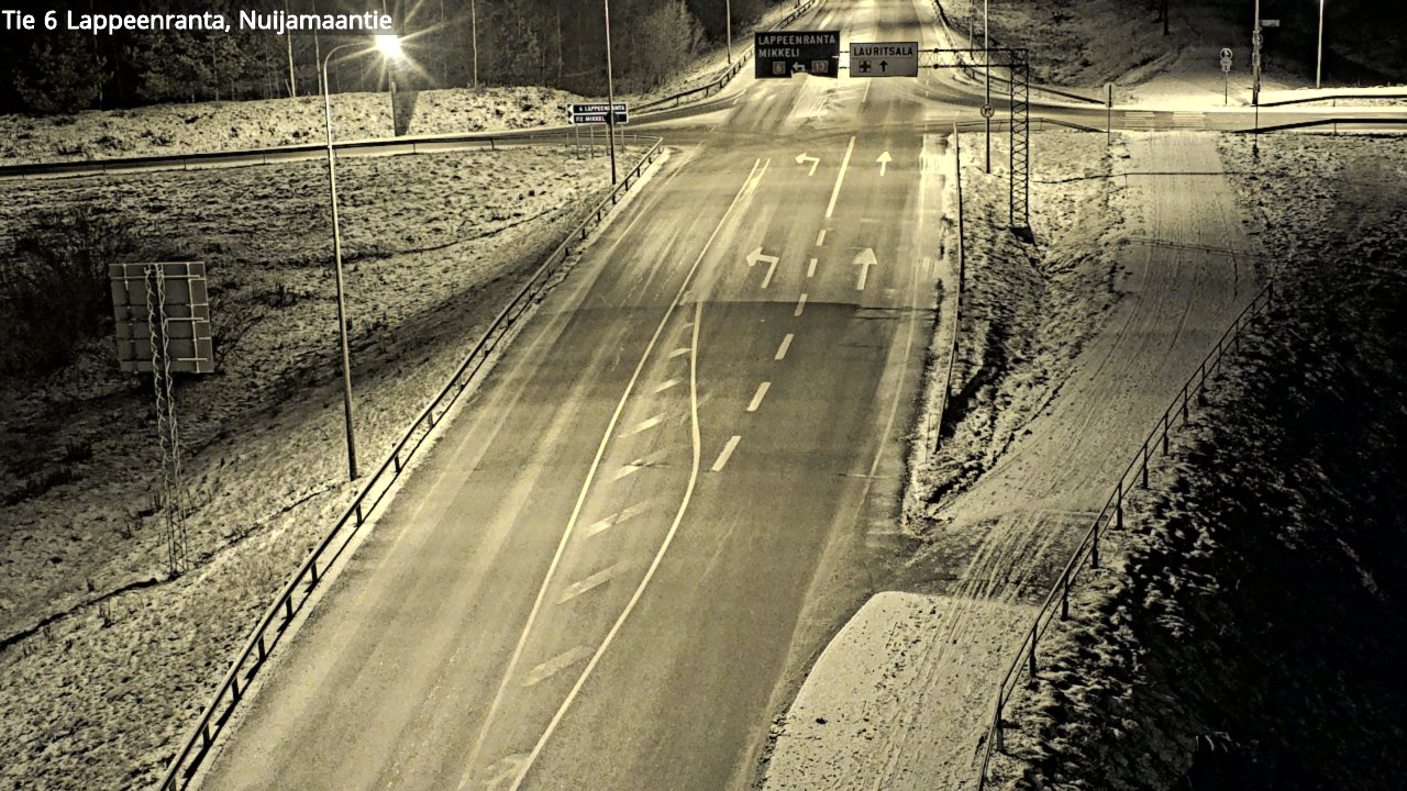 Kelikamerat Kuva Tie 6 Lappeenranta, Nuijamaantie, Lappeenranta, Etelä-Karjala