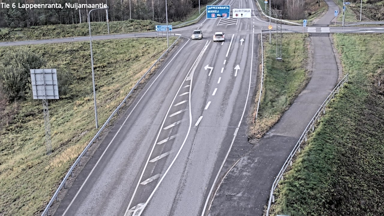 Kelikamerat Kuva Tie 6 Lappeenranta, Nuijamaantie, Lappeenranta, Etelä-Karjala